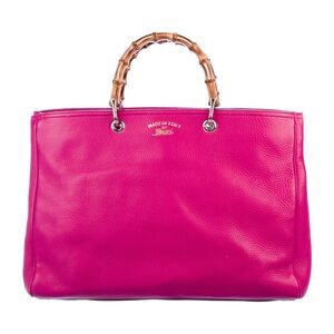‼️ Gucci Bamboo handle shopper tote